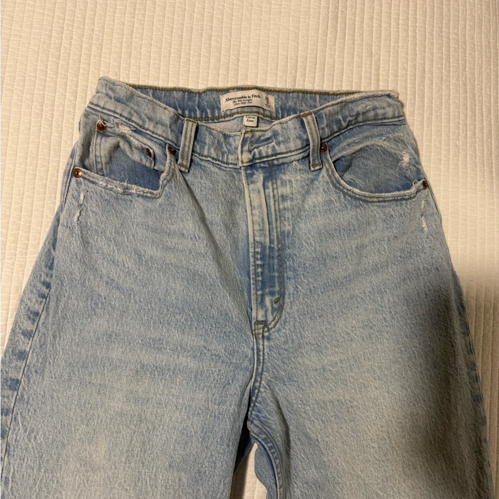 Abercrombie & Fitch Women’s Denim Jeans - Light Blue